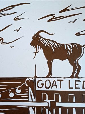 Goat Ledge Print