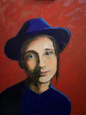 Mexican dancer canvas