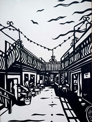 St Andrew's Mews 1 Print