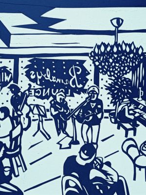 Barnaby's Jazz Lounge, Hastings Print